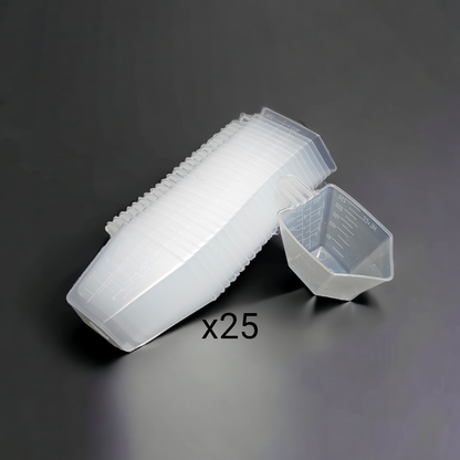 Brand New Plastic Measuring Spoon - 1 Cup / 250ml Scoop (25 Pack)